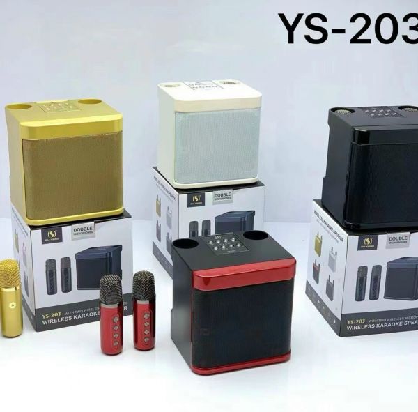 	Loa bluetooth Karaoke SU-YOSD YS-203 kèm 2 mic không dây